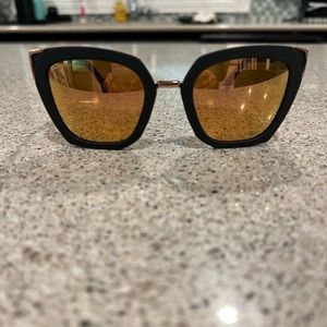 Oakley women’s rose gold sunglasses. Like new. Worn once.